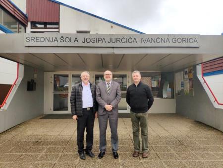 državni sekretar Dolinšek obiskal Srednjo šolo Josipa Jurčiča